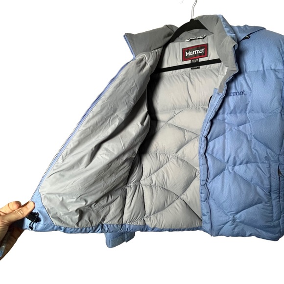 Marmot Lilac Puffer Jacket 700 fill EUC size M - Picture 7 of 10